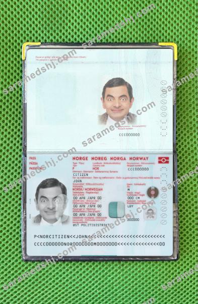Norway passport new 2021-present photolook